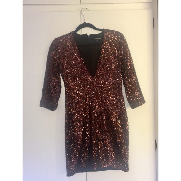 Sequin Dress- similar to Dress the Population - Picture 3 of 4